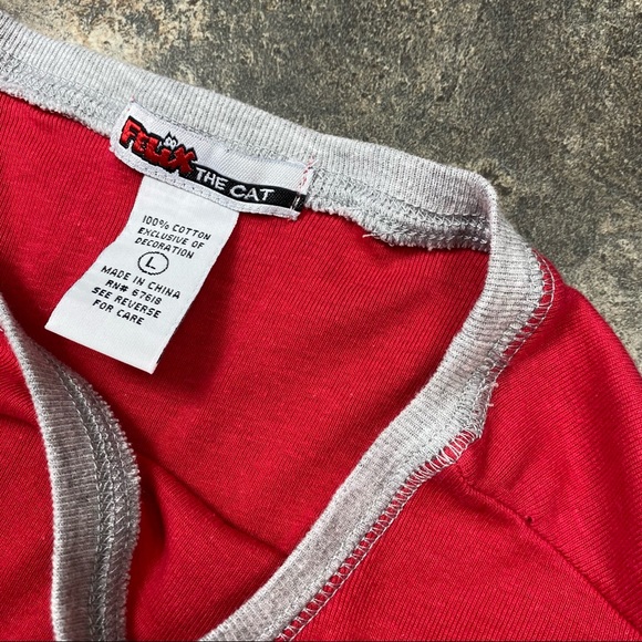 NEW! Women’s VTG 2004 Felix The Cat L/S T-Shirt Size Large W/Tags - Picture 4 of 6